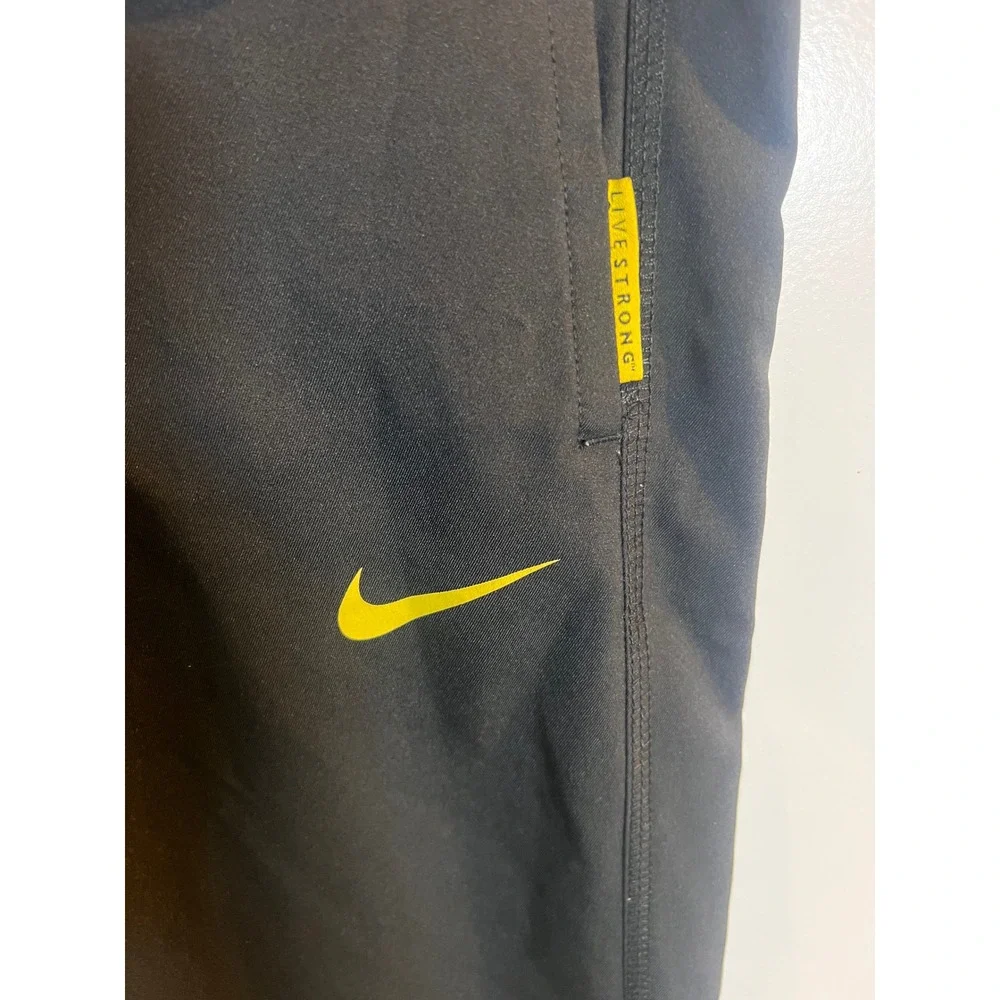 Nike Mens Pants Livestrong Dri-Fit Athletic Black S